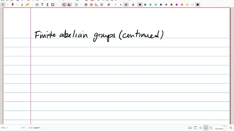 Thumbnail for Math 417: Lecture for March 10, 2025