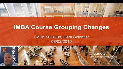 Thumbnail for iMBA - Course Grouping Changes