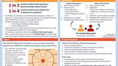 Thumbnail for Wellness Re-Imagined: Development of a Novel Peer Mentoring Program
