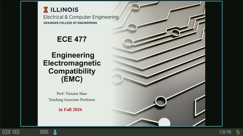Thumbnail for ECE200: Technical Elective Fair Fall 2025
