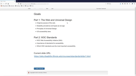 Thumbnail for Accessibility Badging: Standards Part 1