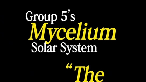 Thumbnail for The Shroom System: Solar system made using mycelium