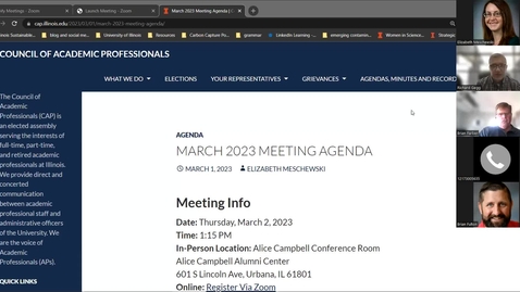 Thumbnail for March 2023 CAP Meeting