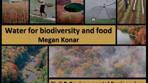 Thumbnail for NRES 2012 Spring Seminar Series - Megan Konar