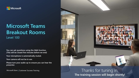 Thumbnail for Teams Breakout Rooms