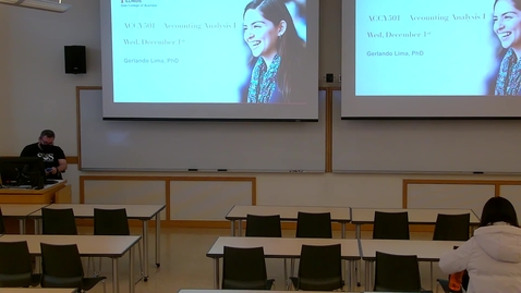 Thumbnail for Accounting Analysis I (ACCY 501 MSF) Fall 2021
