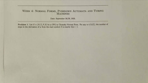 Thumbnail for Structure of Context-free Languages and Turing Machines