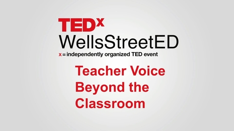 Thumbnail for Teacher and parent relationships - a crucial ingredient： Cecile Carroll at TEDxWellsStreetED
