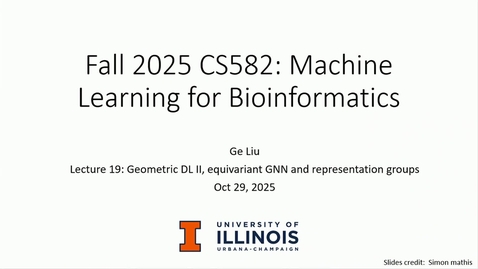 Thumbnail for CS 582 Fall 2025
