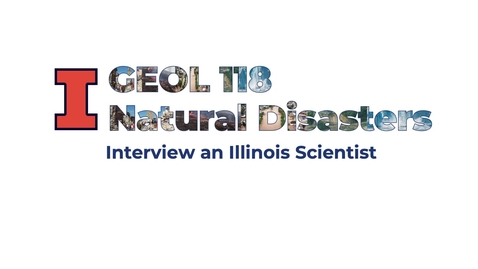 Thumbnail for entry GEOL118 Interview Prof. Jessica Conroy