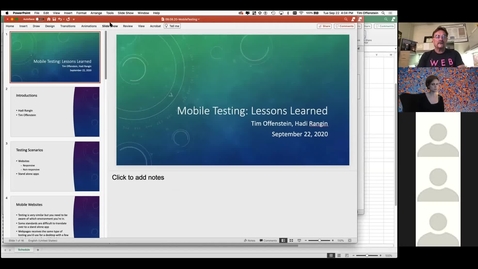 Thumbnail for entry Lessons Learned: Testing Rokwire on the Mobile Platform