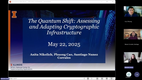 Thumbnail for The Quantum Shift: Assessing and Adapting Cryptographic Infrastructure - A Nuts and Bolts Talk