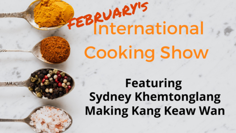 Thumbnail for International Cooking Show - February 15th, 2023