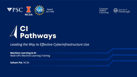 Thumbnail for CI Pathways Summer:  Multi-GPU Training with Fabric