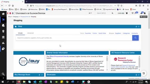 Thumbnail for iBuy Purchase Requisition Form
