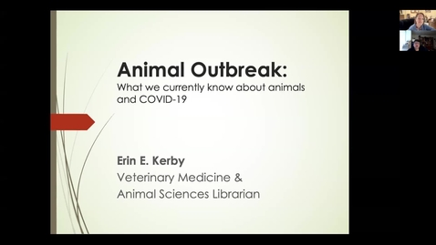 Thumbnail for To Your Health! Animal Outbreak: What we now know about animals and Covid-19