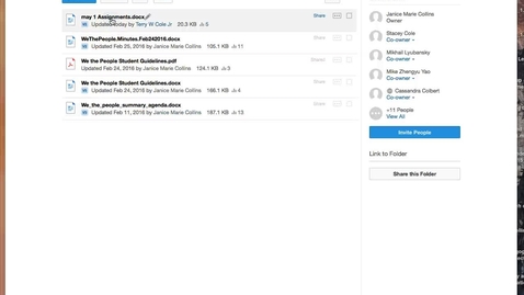 Thumbnail for Editing a Document in Box