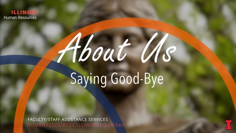 Thumbnail for About Us: Saying Good-Bye