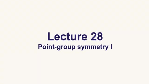 Thumbnail for Lecture28