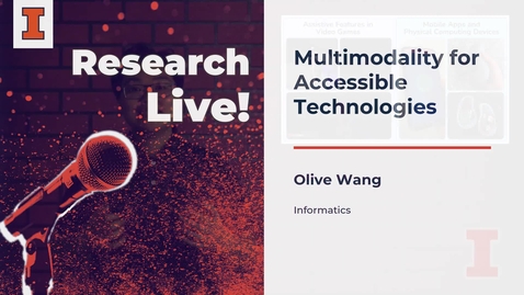 Thumbnail for Research Live! 2025: Grand Prize Winner Olive Wang