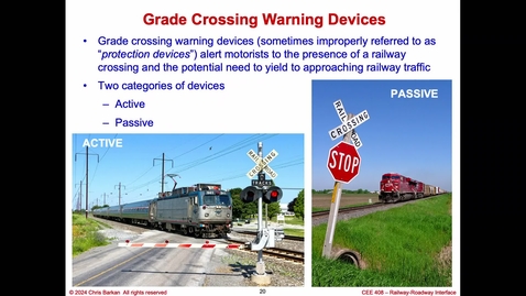 Thumbnail for 24 CEE 408 Lectures - Fall 2024