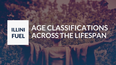 Thumbnail for FSHN 398 - LIFELONG NUTRITION FOR SPORT AND PHYSICAL ACTIVITY - AGE CLASSIFICATIONS