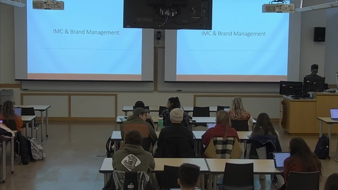 Thumbnail for Marketing Communications (BADM 323 B) Spring 2023