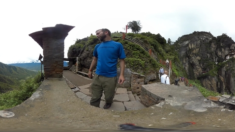 Thumbnail for 360 video Bhutan Tigers Nest test