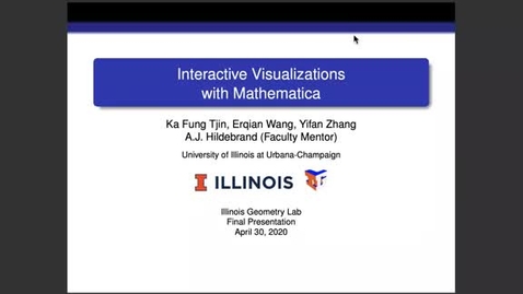 Thumbnail for IGL Spring 2020 - Interactive Visualizations with Mathematica