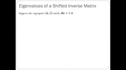 Thumbnail for 13-ShiftedInverse