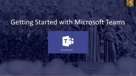 Thumbnail for Getting Started with Microsoft Teams