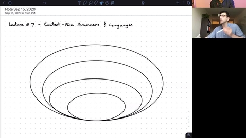 Thumbnail for entry CS/ECE 374 AL1/BL1 - Lecture 7 - Context Free Grammars