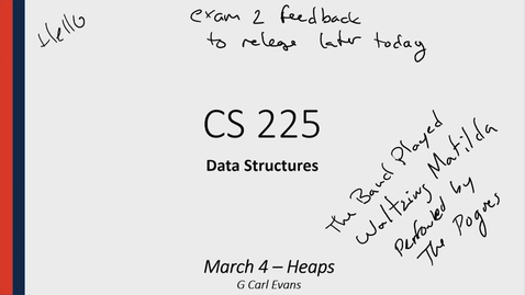 Thumbnail for CS 225 03-04-2024