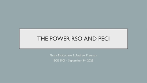 Thumbnail for ECE 590 Power Systems Fall 2025
