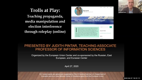 Thumbnail for Trolls at Play: Teaching Propaganda, Media Manipulation, and Election Interference through Role-Play (Online)
