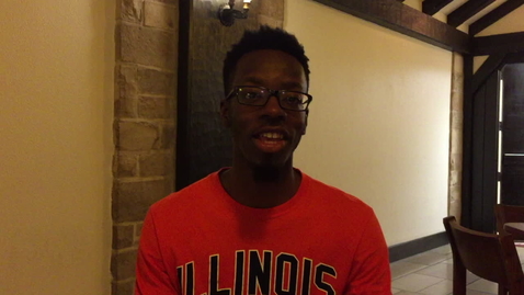 Thumbnail for Journalism Student James Boyd talks about the College of Media