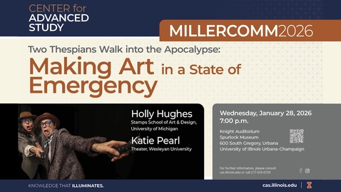 Thumbnail for Two Thespians Walk into the Apocalypse - Making Art in a State of Emergency