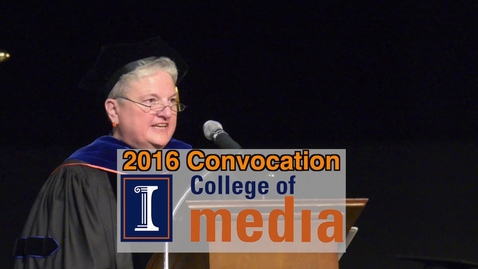 Thumbnail for Allison Pitcher convocation address 2016