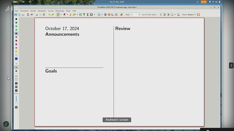Thumbnail for Lecture 16 (October 17, via lecture capture)