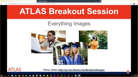 Thumbnail for ATLAS Breakout Session: Everything Images - September 17th 2019, 10:00 am