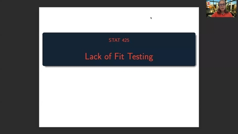 Thumbnail for STAT425: Lack of Fit test