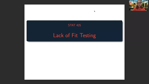 Thumbnail for entry STAT425: Lack of Fit test