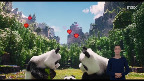 Thumbnail for A MINECRAFT MOVIE ｜ Official American Sign Language Trailer ｜ Max