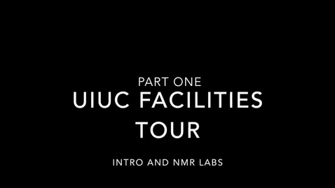 Thumbnail for UIUC Chemistry Facilities Tour Part 1 - NMR