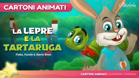 Thumbnail for entry La Lepre e la Tartaruga storie per bambini | Cartoni animati