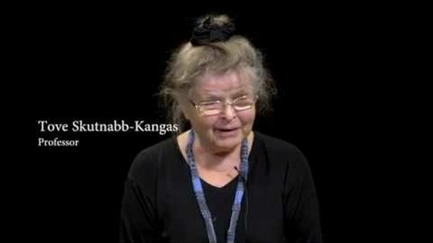 Thumbnail for Dr Tove Skutnabb Kangas: Imagining multilingual TESOL revisited: Where are we now?