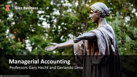 Thumbnail for 6.2 - Managerial Accounting (ACCY 503 A) Live Session