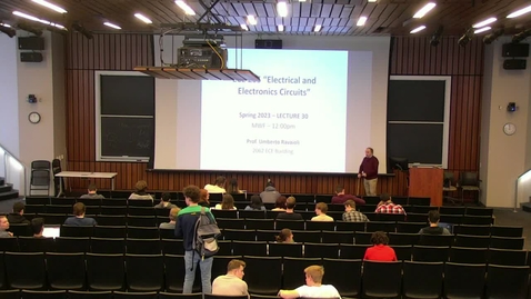 Thumbnail for ECE 205 Lecture 30 - Spring 2023