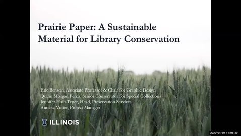 Thumbnail for Prairie Paper Part 1
