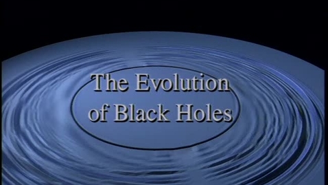 Thumbnail for entry The Evolution of Distorted Black Holes